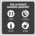 ARMAGGEDDON PULSE 1 CHROMA GAMING STEREO WIRED HEADPHONE WITH MIC | MOBILE GAMING. 