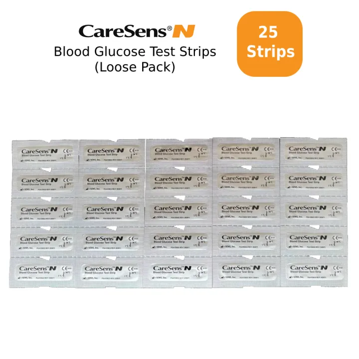 CareSens N Blood Glucose Test Strips (25 strips)