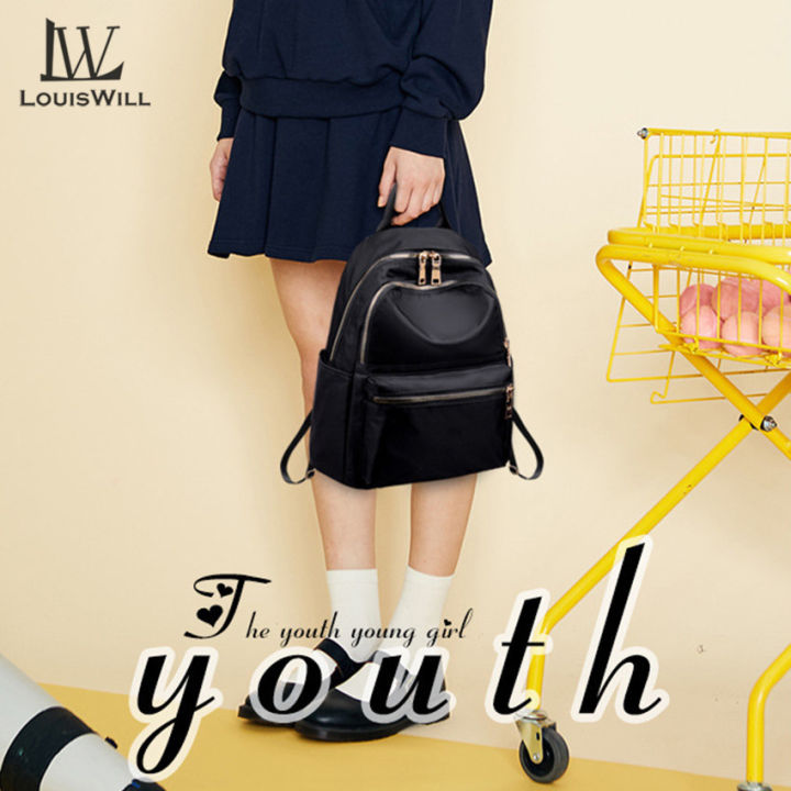 LouisWill%20Women%20Backpacks%20Shoulder%20Bags%20Korean%20Style%20Travel%20Bags%20Waterproof%20Oxford%20-%20Image%209