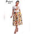 Privi Fashion Cotton Flared skirts for Women. 