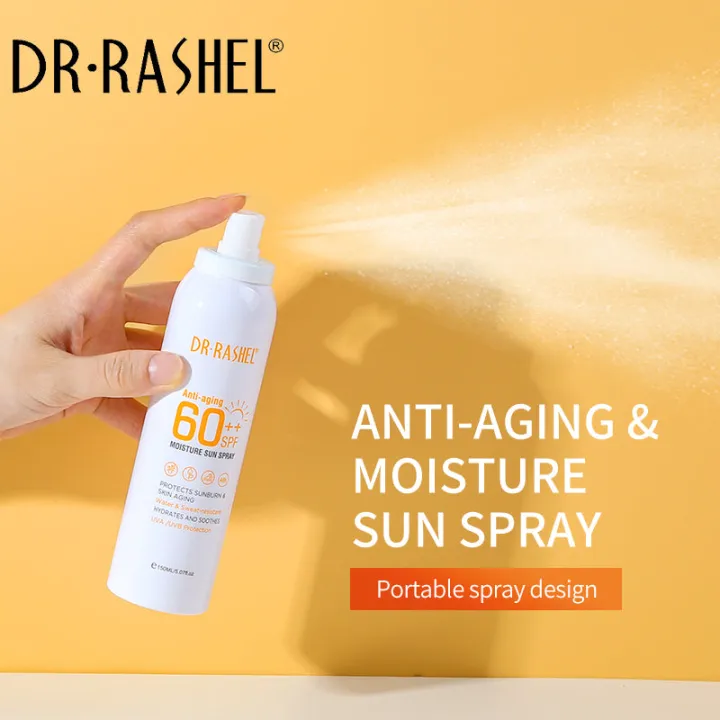 DR%20RASHEL%20Anti-Aging%20And%20Moisture%20Sun%20Spray%20SPF%2060++%20150ml%20Sunscreen%20Spray%20150ml%20-%20Image%202