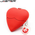 JASTER Love heart style usb flash drive pen drive 4gb 8gb 16gb 64GB 32GB usb stick pendriver USB 2.0 u disk thumb drive necklace. 
