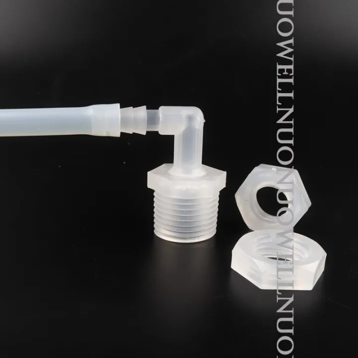 10Pcs/Lot%203.9-11.1MM%20To%20G1/8''~G3/8''%20Thread%20Elbow%20Connector%20Aquarium%20Fish%20Plastic%20Joints%20Pump%20Adapter%20-%20Image%208