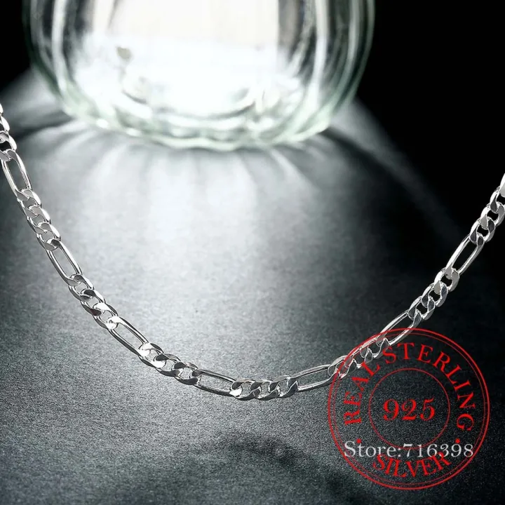 40-75cm%20925%20Stamp%20Silver%20Color%204mm%20Figaro%20Chain%20Necklace%20for%20Women%20Girl%20Boy%20Kids%20Italy%20Jewelry%20Kolye%20Collares%20Sieraden%20Colier%20-%20Image%205