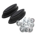 Fashion HOT SALE Pad Black Kit Feet Replacement Luggage Stud Foot. 