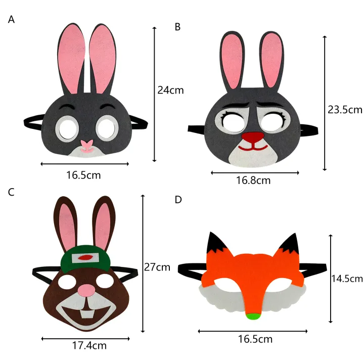 Animal%20Face%20Cover%20Eco-friendly%20Zootopia%20Movie%20Themed%20Dress-Up%20Masque%20Face%20Cover%20-%20Image%207