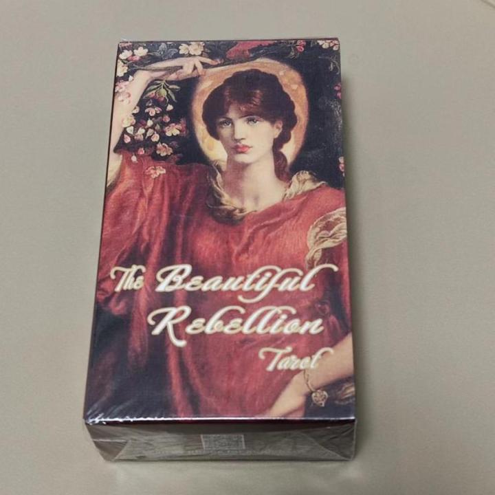 【Hot selling items】10.3 X 6cm The Beautiful Rebellion Tarot 78 Pcs Cards