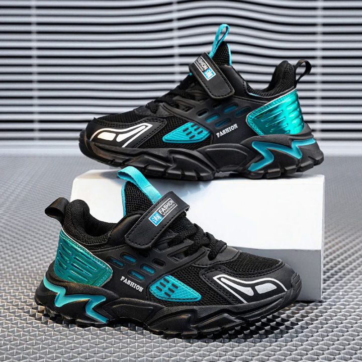 Spring%20New%20Kids%20Sneakers%20Casual%20Mesh%20Solid%20Pink%20School%20Shoes%20Outdoor%20Breathable%20Running%20Shoe%20Tenis%20Non-slip%20Children%20Sport%20-%20Image%202