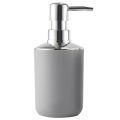 4 Pcs Plastic Bathroom Accessory Set,with Toothbrush Cup(Grey). 