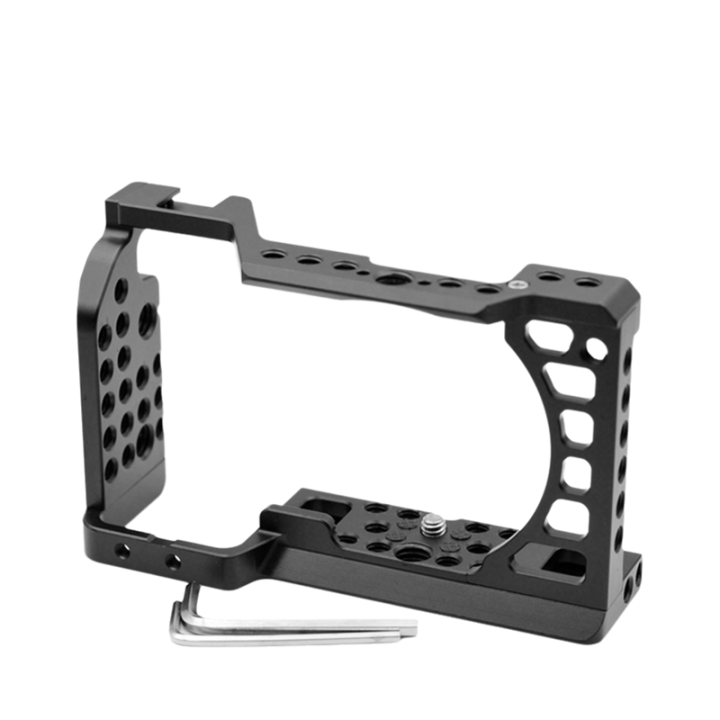 Aluminum Alloy Camera Cage Rig A6000/A6300/A6400 Black | Daraz.lk