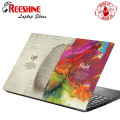 Laptop Skin Protector Sticker For 15.6 inch laptop (With High Quality Matt Laminate). 