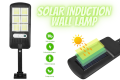 Solar Induction Wall Sensor Lamp. 