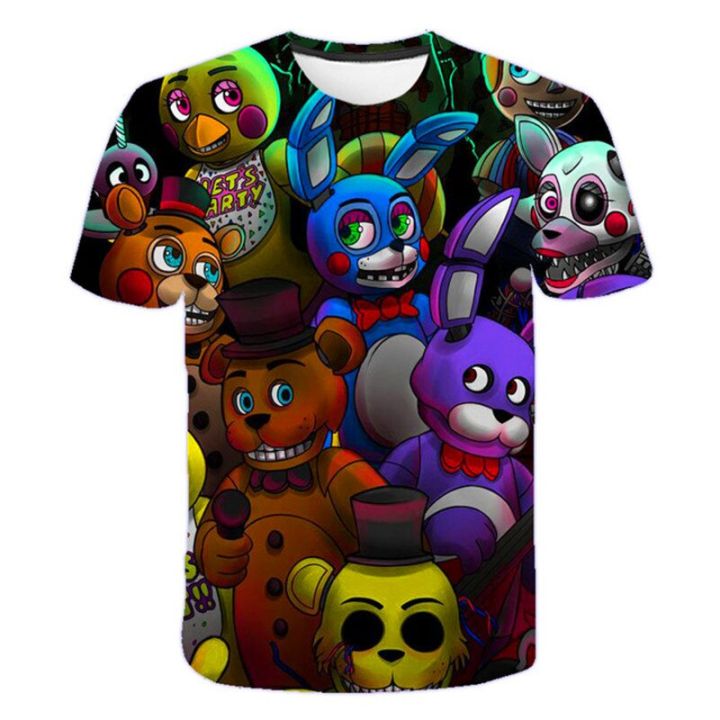 Newest%20Fashion%20Five%20Night%20at%20Freddy%20T%20Shirt%20Summer%20Short%20Sleeve%20O-neck%20T%20shirt%20Horror%20Game%20FNaF%20Series%20Children's%204-14Y%20T%20shirts%20-%20Image%203
