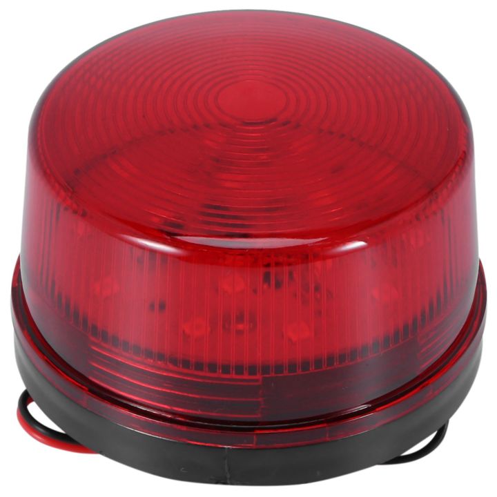 Strobe Security System 12v Alarm Led Flashing Strobe Light for Home Security Alarm System Red ...