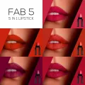 Huda Beauty 5in1 Matte Finish Lipstick - First Copy. 