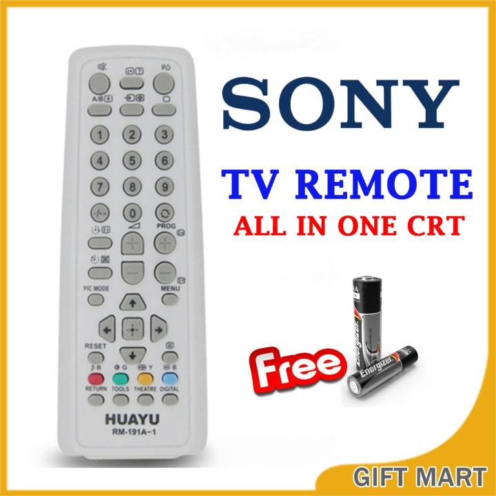  Multi CRT Tv Remote Controller Multi & Free Batteries