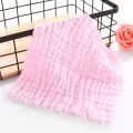 Cotton Soft Baby Towels Baby Face Towel 6 Layer Square Children Towels Absorbent Kindergarten Face Wash Wipes. 
