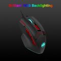 Ready Stock BLOODBAT RGB 3200DPI 10-key Wired Gaming Mouse USB Computer Mouse. 