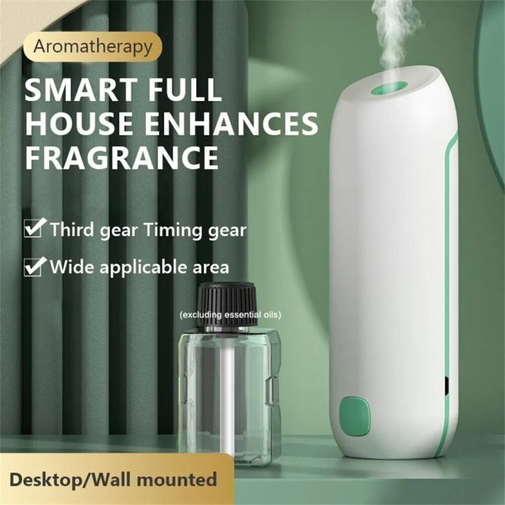 Intelligent Aroma Diffuser Timed Perfume Machine Mini Air Freshener Essential Oil Diffuser Wall Mount Humidifier Home T et