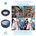 APEXEL 18X Telescope Zoom Lens Monocular Mobile Phone Camera Lens for IPhone Samsung Smartphones for Camping. 