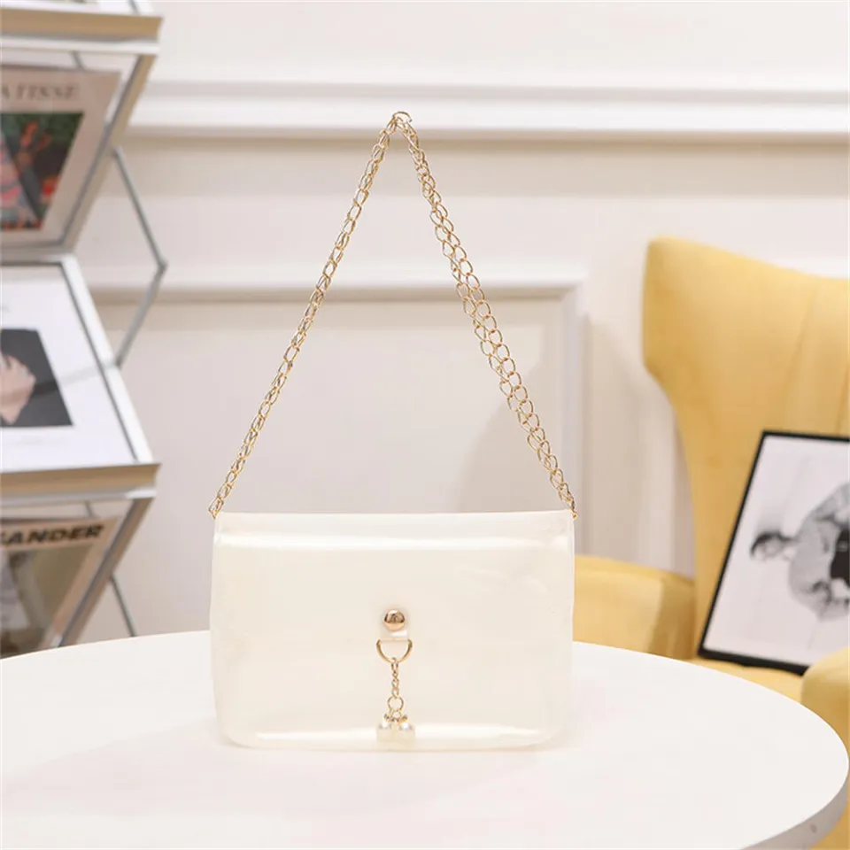 transparent antique handbag