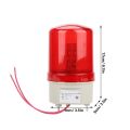 Industrial Flashing Sound Alarm Light,BEM-1101J 220V Red LED Warning Lights Acousto-Optic Alarm System Rotating Light Emergency LED Strobe. 
