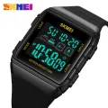 SKMEI Men Watch Sports 50M Waterproof Date Stopwatch EL Luminous Men Electronic Watch 1960. 