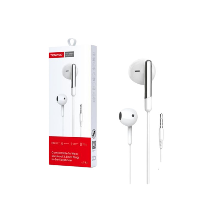 Tranyoo T-R11 3.5mm plug In-Ear Earphone