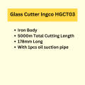 Ingco Glass Cutter 130mm. 