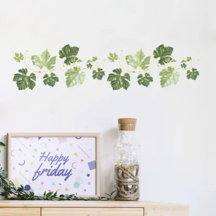 Green%20Leaf%20Vine%20Baseboard%20Wall%20Stickers%20Bedroom%20Living%20Room%20Corner%20Decoration%20Art%20Mural%20Home%20Decor%20-%20Image%207