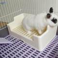 Rabbit with Drawer Corner Toilet Box for Ferret Guinea Pig Bunny. 