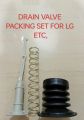 washing machine drain valve set for LG /LG washing machine rubber drain valve / washing machine drain valve / washing machine draine valve water seal washing machine drain valve rubber gasket / washing machine rubber drain valve LG. 