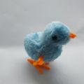Chicken Animal Model bauble DIY Dollhouse Scenery Desktop Ornament - Vine Toy - White - Blue - Multi Color - TY0009. 