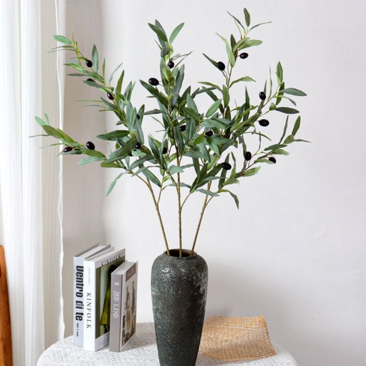 4%20Fork%20Artificial%20Olive%20Branch%20Plastic%20Elegant%20Olive%20Tree%2095cm%20Handmade%20Simulated%20Olive%20Leaf%20Living%20Room%20Desktop%20-%20Image%205