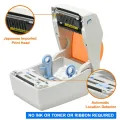 Kcomer RE418 Direct Thermal Printer Barcode Shipping Label Maker Machine 4inch 110mm. 
