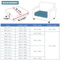 1 Jacquard Sofa Seat Cushion Cover Chair Cover Stretch Washable Removable Sli over 1/2/3/4 Seat Polar Fleece Sofa Protector. 