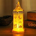 Ramadan Festival Decoration For Home LED Wall Hanging Lantern Mubarak Portable Night Light Ornament Party Decor 1Pcs. 