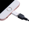 Micro USB Female to 8-Pin Lightning Male Converter Adapter for iPhone OTG (mtia). 