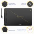 XPPen Deco01 V1 Graphic Tablet Drawing Digital Tablets 8192 Levels Art Animation For Kids Windows Mac Battery Free Pen. 