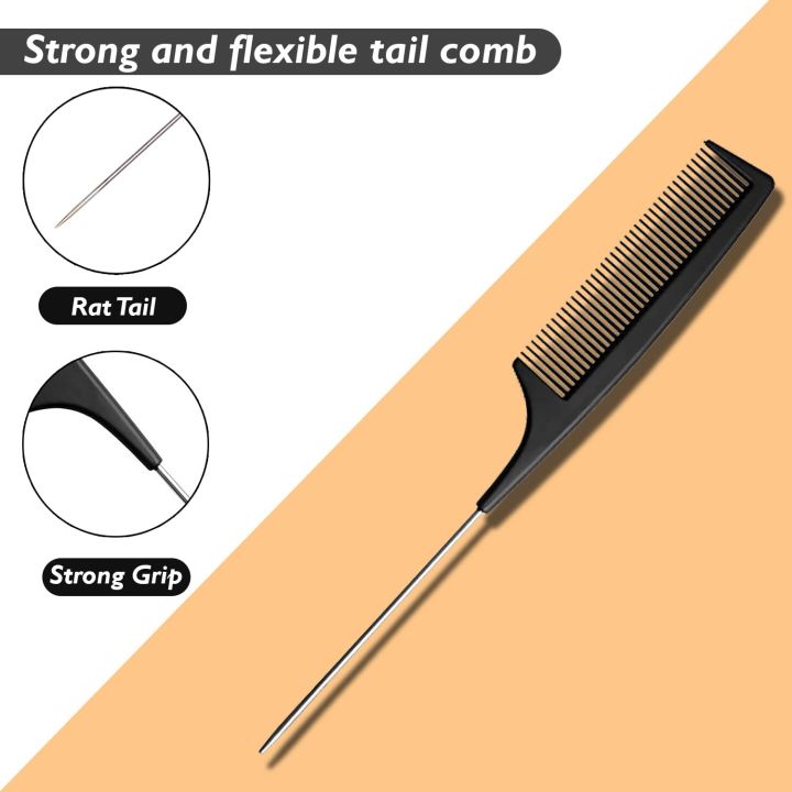 Tail%20Comb%20With%20Steel%20Handle%20Hair%20Combs%20Black%20Wide%20Tooth%20Comb%20Detangling%20Hair%20Brush,%20Paddle%20Hair%20Comb%20Care%20Handgrip%20Comb-Best%20Styling%20Comb%20For%20Long%20-%20Image%203