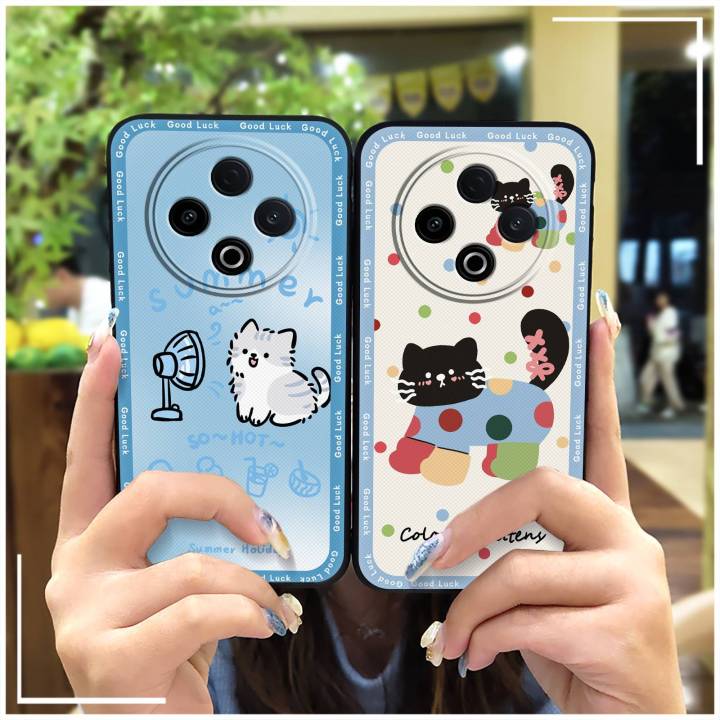 Silicone Graffiti Phone Case For VIVO Y500 5G China Fashion Design Anti-dust Soft case Protective Full wrap Back Cover