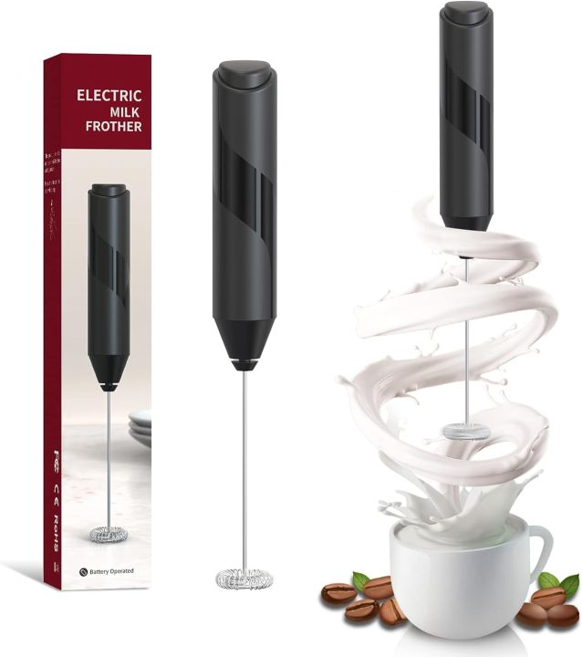 Handheld Electric Coffee Milk Frother, for Lattes, Coffee