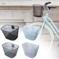 Bike Basket Basket Cycling Carrier Large Space Detachable Durable Rustproof Bike Front Basket Cargo Rack for Cycling Outdoor. 