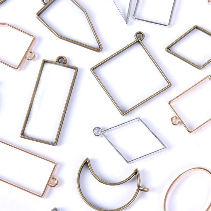 10pcs/lot%20Alloy%20Charm%20Pendants%20Hollow%20Mold%20Frame%20DIY%20Crafts%20Handmade%20Bezel%20Mold%20-%20Image%207