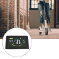 H6C Electric Bike LCD Display Meter 24V-60V E Scooter LCD Panel Color Screen With USB UART For Electric Bike Replacement Parts Accessories (SM 5PIN). 