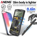 ANENG SZ08 Digital Multimeter Ultra-thin storage Professional Auto Range Voltmeter AC DC 220V Resistance Handhold Testers. 