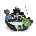 Waterfall Incense Burner Backflow Ceramic Incense Holder Incense Fountain Incens Eshylala. 