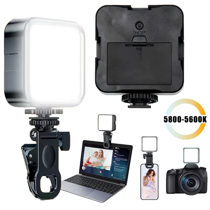 Usb Rechargeable 6500K LED Video Mini Camera Fill Lamp Portable ...