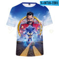 Sonic 2 Shirt Summer Kids Boys Super Sonic Anime T Shirts 3D Print Harajuku Casual Graphics Streetwear Short Sleeve Girls Shirts. 