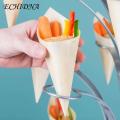 ECHIDNA Ice Cream Cones Heat-Resistant Ice Cream Dessert Wooden Cones. 